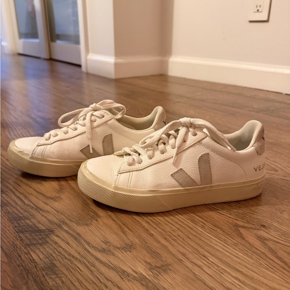 Veja Campo Leather White Natural, 5 - Picture 7 of 8